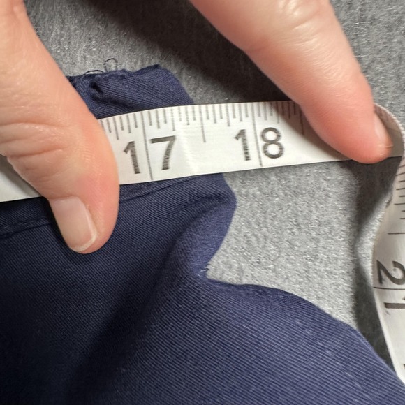 FIGS Technical Collection Pants Mens Large Blue Scrub Drawstring Workwear Pocket - Picture 6 of 12